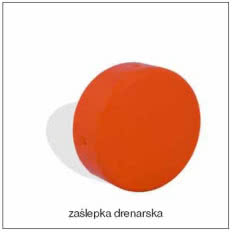 Zaślepka drenarska 