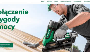 Nowa strona internetowa HiKOKI Power Tools