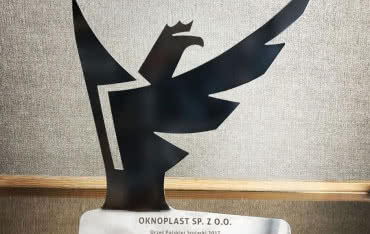Grupa OKNOPLAST nagrodzona Orłem Polskiej Stolarki w kategorii Kreator Trendów