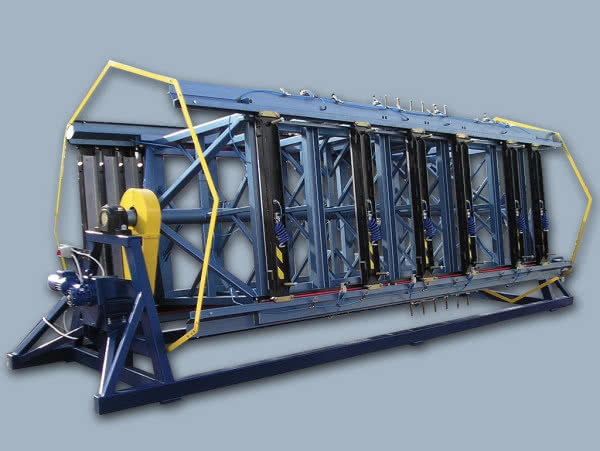 Prasa pneumatyczna czterostronna obrotowa, typ PO-4