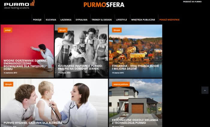 Bloguj z Purmo!