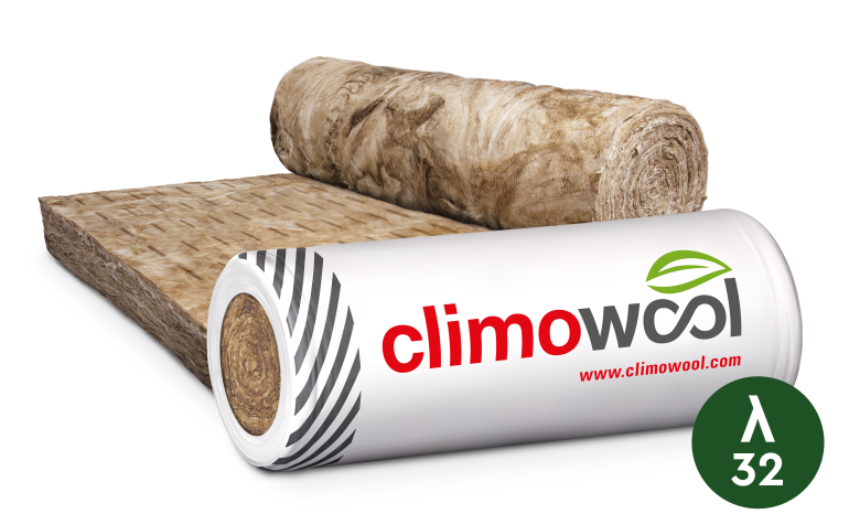 Mineralna wełna szklana climowool KF32