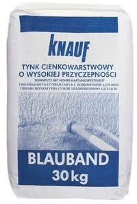 Jednowarstwowy tynk maszynowy Blauband