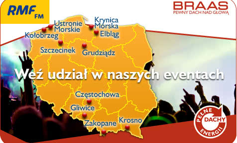 Letnia akcja Braas - "Najlepsza Muzyka Pod Słońcem"